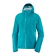 Жіноча трекінгова куртка Salomon Lightning WP синя XS L39270900 (XS) - изображение 1