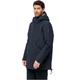 Чоловіча водонепроникна куртка Jack Wolfskin Talforst парка темно-синього кольору XL 1116011 1010 (XL) - изображение 1