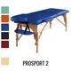 Складной деревянный массажный стол, двухсекционный Medimas Prosport-2, 195 x 70 cм, синий - изображение 2