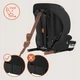 Детское автокресло Lionelo BILLY I-SIZE BLACK GREY - изображение 2