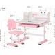 Комплект мебели Mealux BD-29 Panda XL Стол + стульчик + полка Pink (BD-29 PN) - изображение 2