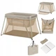 Кроватка-манеж Lionelo ALICE BEIGE OLIVE - изображение 2