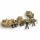 Детский конструктор Limo Toy KB 1155 — военная техника из 1089 деталей с фигурками солдат, механический, блочный, разноцветный - изображение 1