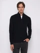 Свитер теплый на молнии мужской Colin's CL1076736DNV S Dark Navy (8684112957470) - изображение 1