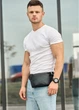 Поясная сумка бананка Sambag Tirso MSOm черный 31 х 12 х 5 см (80119001m) - изображение 6