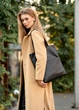 Сумка Sambag Shopper Tote SQN чорний 41 х 30 х 10 см (93220001) - зображення 1