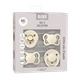 Набір пустушок 0-6 m BIBS Baby Try It Collection - Ivory - изображение 2