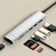 Адаптер Satechi 7-in-1 USB-C Slim Multiport Adapter 4K with Ethernet Space Grey - зображення 5