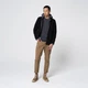Кофта чоловіча QUECHUA SH100 U-WARM флісова для зимового туризму чорна - S - изображение 3