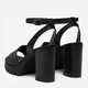 Женские босоножки кожаные G-Star Raw WFA3925-1Z 5904862324432 40 26.5 см Черные (5904862324487) - изображение 4