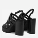 Женские босоножки кожаные G-Star Raw WFA3925-4Z 5904862324371 40 26.5 см Черные (5904862324418) - изображение 3