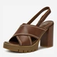 Женские босоножки кожаные G-Star Raw WFA3925-7Z 5904862929262 36 23.9 см Коричневые (5904862929309) - изображение 2