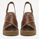 Женские босоножки кожаные G-Star Raw WFA3925-7Z 5904862929262 36 23.9 см Коричневые (5904862929309) - изображение 4