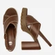 Женские босоножки кожаные G-Star Raw WFA3925-7Z 5904862929262 36 23.9 см Коричневые (5904862929309) - изображение 5