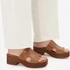 Женские мюли кожаные Lasocki WI16-2356-01 5906751019375 36 23.7 см Коричневые (5906751019399) - изображение 2