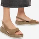 Женские босоножки замшевые Lasocki WI16-3087-01 5903698604107 39 25.5 см Бежевые (5903698604152) - изображение 2