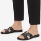 Женские шлепанцы кожаные Lasocki WI16-FOXI-74 5903698603643 39 25.8 см Черные (5903698603766) - изображение 2