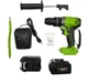 Шуруповерт аккумуляторный ProCraft Industrial PA-18 BL Extra (101801) - изображение 8