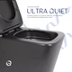 Унитаз подвесной Qtap Tern New Ultra Quiet (QT17332303ASMB) - изображение 6