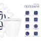 Унитаз подвесной Qtap Swan (QT16335180W) - изображение 7