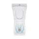 Унитаз-компакт Qtap Kalao безобедочный с сиденьем Soft-close (QT08221213AW) - изображение 6