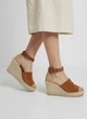 Жіночі туфлі TOMS Коричневий з бежевим 42 #12385 - зображення 8
