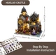 3D Румбокс DIY «Huoluo Castle» + Пылезащитный купол L2401Z - изображение 3