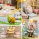 3D Румбокс DIY "Cat Cafe"+ Пылезащитный купол M2111Z - изображение 6