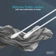 Kabel Digitus USB-C > USB-C, USB 2.0, 60W, silikonowy, 2m White (AK-300341-020-W) - obraz 5
