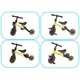 Трехколесный велосипед беговел Ikonka Trike Fix Mini 8" 3в1 - изображение 2