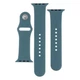 Ремінець для Apple Watch Band Silicone Two-Piece 42/44/45/49 mm 55.Pine Green - изображение 1