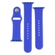 Ремінець для Apple Watch Band Silicone Two-Piece 42/44/45/49 mm 44.Shiny Blue - изображение 1