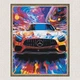 Картина по номерам 60*80 см Авто. Мерседес арт Оригами LW 3313 большой размер - изображение 10