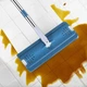 Швабра с ведром 11 л с автоматическим отжимом + 2 насадки Cleaning Mop серая (G5940) - изображение 3