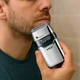 Электробритва V-350 5 Вт 7500 об/мин USB серебристая с двумя насадками для бритья бороды и головы - изображение 3