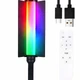 RGB лампа відеосвітло 60 см 25 Вт з пультом USB чорний LS-188 для фото та відео зйомки - зображення 1