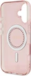 Панель Guess IML Rhinestones MagSafe для iPhone 16 Plus Pink (3666339306069) - зображення 3