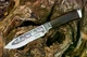 Ніж мисливський Grand Way 1527 Самотній вовк satin finish, дерево, чохол Cordura - изображение 4