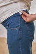Свободные легкие джинсы Mom для беременных Sheldon denim XL Юла Мама Голубой - изображение 6
