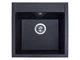Кухонная мойка BODRUM 510 black shine Miraggio - изображение 1