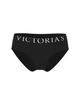 Котонові трусики-хіпси Victoria's Secret Exploded Logo Cotton Hiphugger Panty M Чорні 27245979 - изображение 4