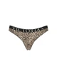 Котонові трусики-стрінги Victoria's Secret Exploded Logo Cotton Thong Panty M Леопардові 27245833 - изображение 3