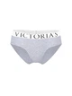 Котонові трусики-хіпси Victoria's Secret Exploded Logo Cotton Hiphugger Panty M Сірі 27245620 - изображение 3