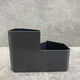 Організатор для косметики та канцелярії кутовий 22*16*11,3 см Lova Plastik LV-130 темно-сірий - зображення 3