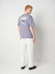 Футболка хлопковая длинная мужская Puma Essentials Graphics 69202365 S Gray Sky с принтом (4069161736995) - изображение 3
