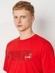 Футболка хлопковая длинная мужская Puma Essentials Graphics 69202611 L For All Time Red (4069161745164) - изображение 4