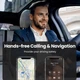 Адаптер Bluetooth UGREEN CM309 автомобільний AUX ресивер з мікрофоном Сірий (70601) - зображення 3