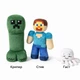 Мягкие игрушки Minecraft, 3 шт. — Крипер 28 см, Стив 26 см, Гаст 10 см, плюшевый набор персонажей игры Minecraft для детей - изображение 4