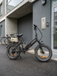 Велосипед електричний потужний складний електро фетбайк для дорослих fatbike з фарою корзиною та крилами жіночий чоловічий електровелосипед з широкими колесами для міста села Shimano на акумуляторі 750W 48V 13Ah LOTDM20 SAMEBIKE Чорний глянсовий 73889 - зображення 8