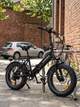 Велосипед електричний потужний складний електро фетбайк для дорослих fatbike з фарою корзиною та крилами жіночий чоловічий електровелосипед з широкими колесами для міста села Shimano на акумуляторі 750W 48V 13Ah LOTDM20 SAMEBIKE Чорний глянсовий 73889 - зображення 11